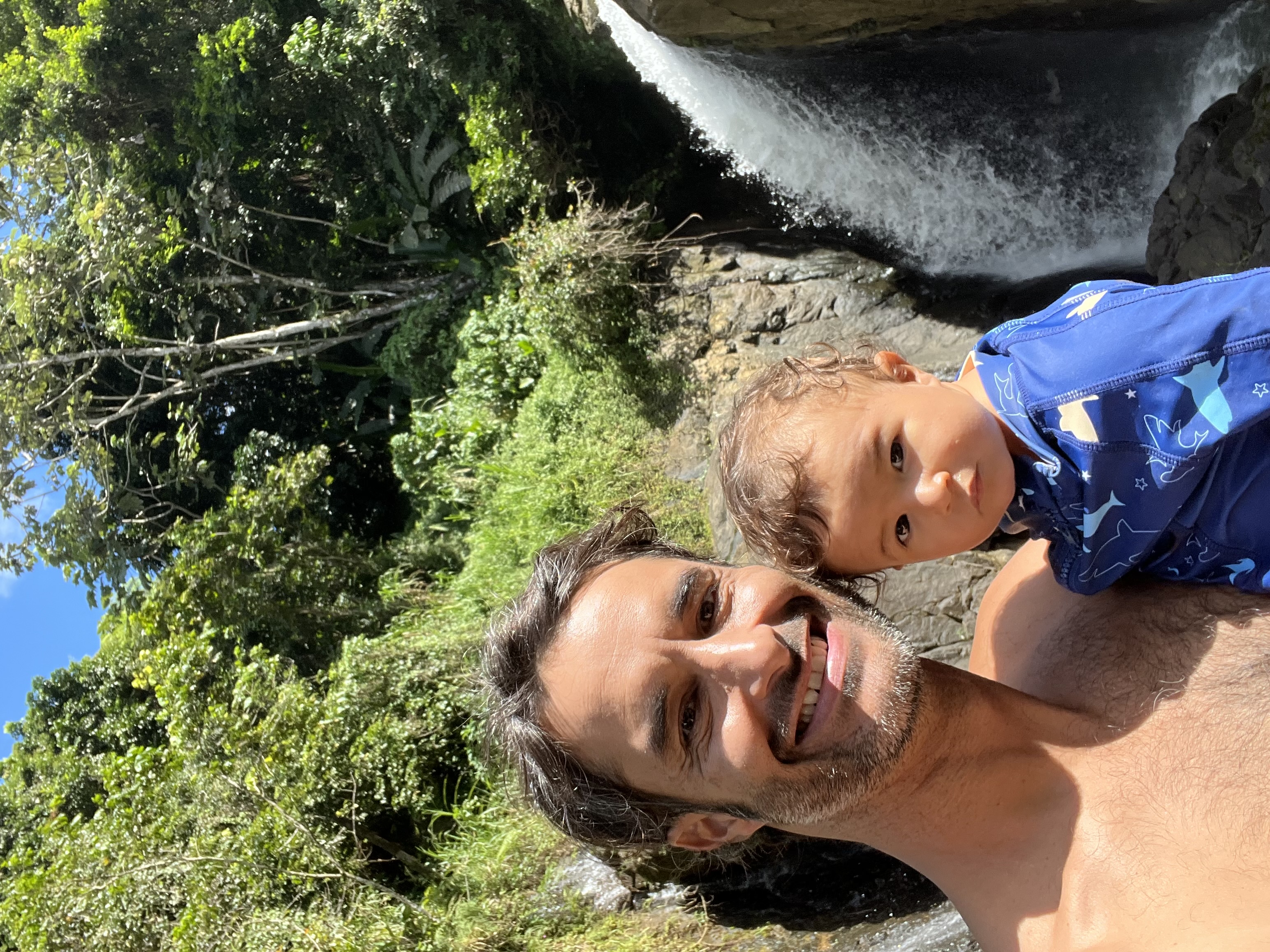 Andrés exploring nature